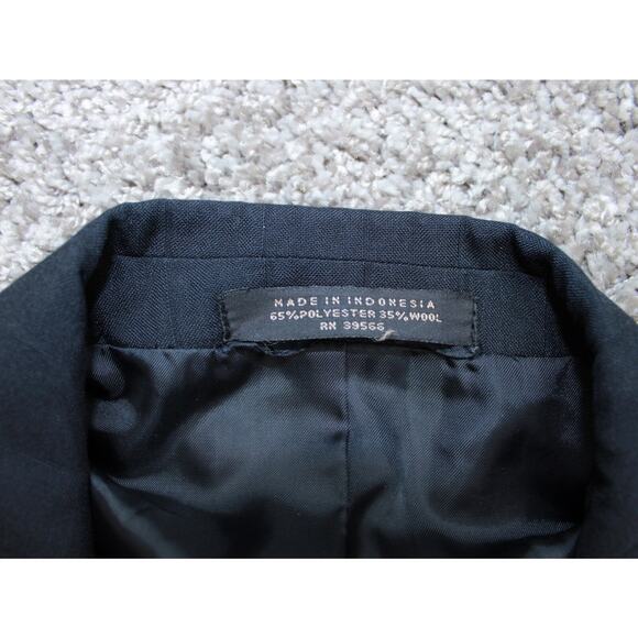 Petrocelli Navy Blazer Mens 44S Wool Blend Sport Coat - Picture 5 of 11